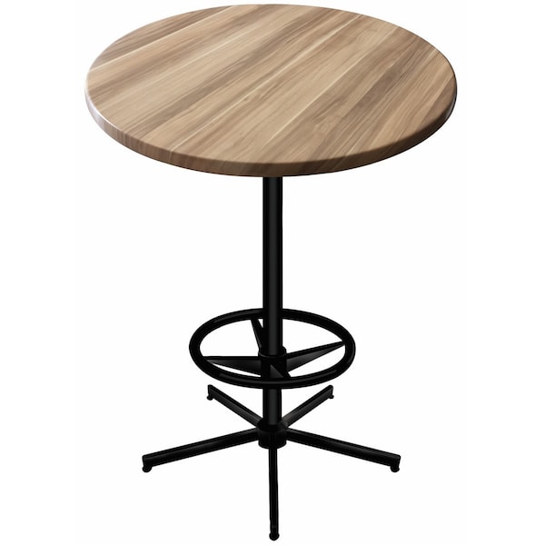 42" Tall In/Outdoor All-Season Table, 30" dia. Natural Top